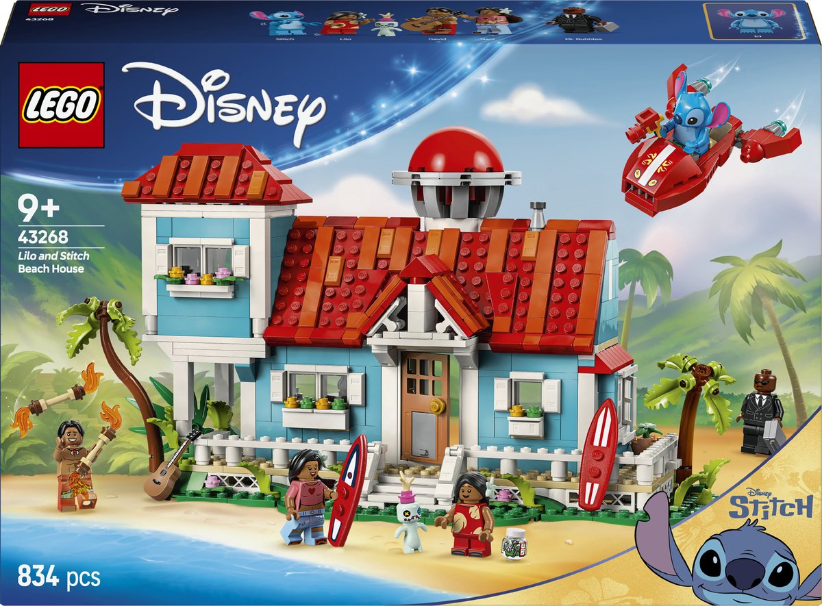 LEGO® Disney Lilo en Stitch Strandhuis - 43268 — afbeelding 17