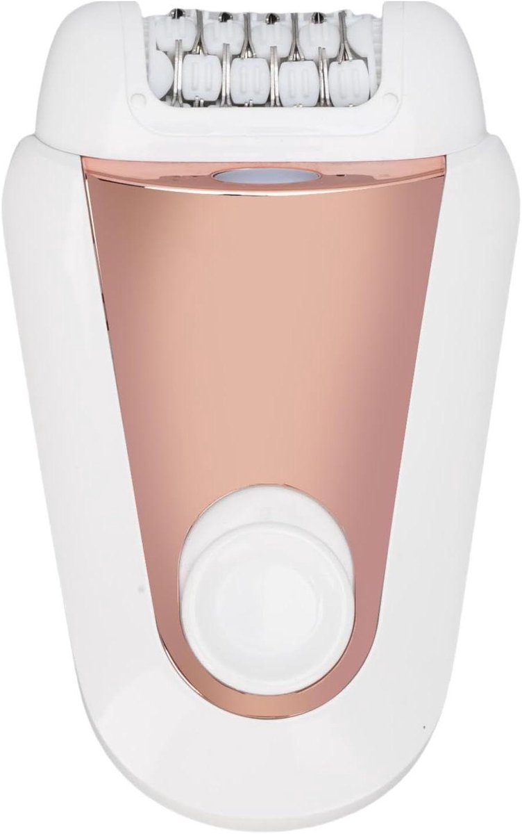 Dames Epilator - Ontharingsapparaat - Zachte Huid - 2-in-1 Functie - Compact Formaat - Wit