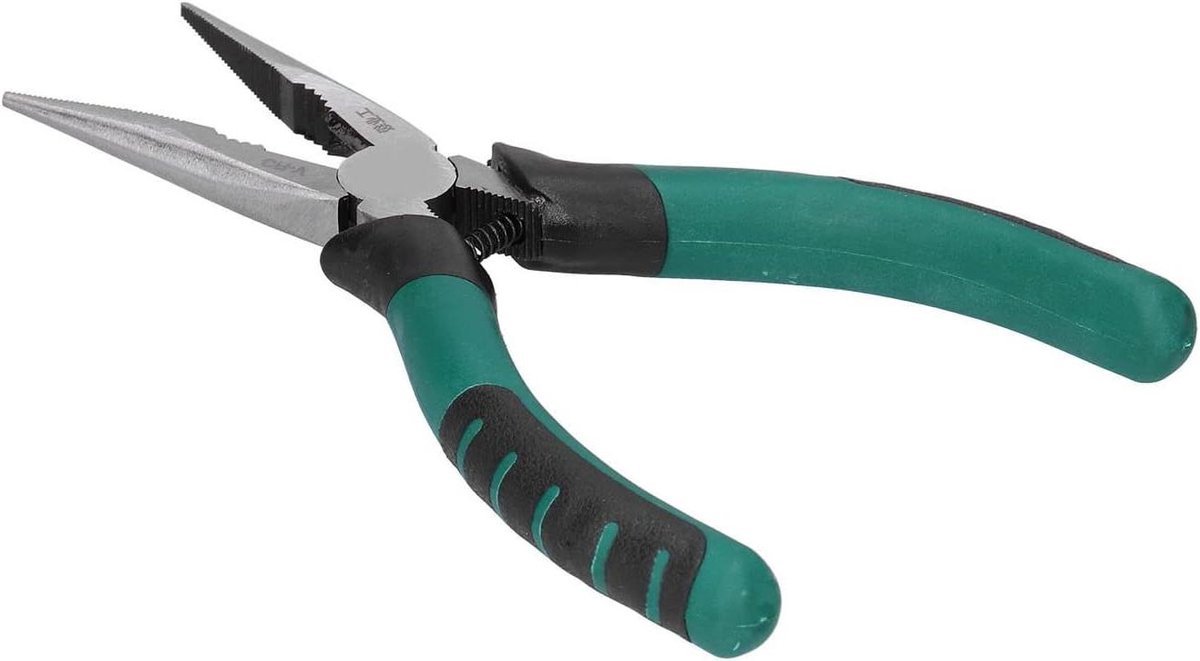 Punttang - Precisie Tang - Draad Buigen - Automatische Rebound - 6 Inch - Grijs
