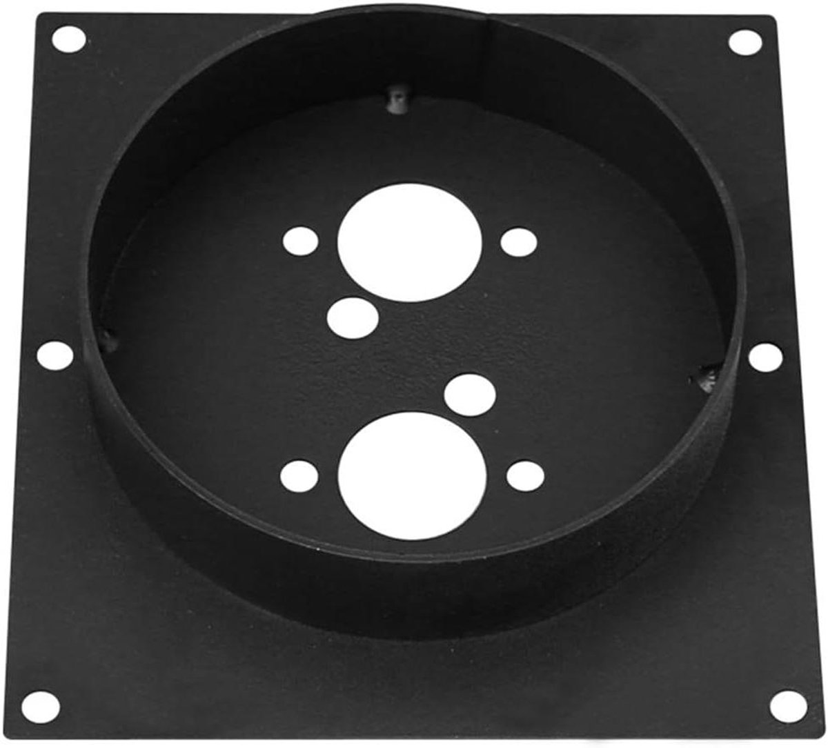 Diesel Verwarming Montageplaat - RVS Plaat - Voertuig Verwarming - Hoge Sterkte Roestvrij - 170 mm x 155 mm - Zilver