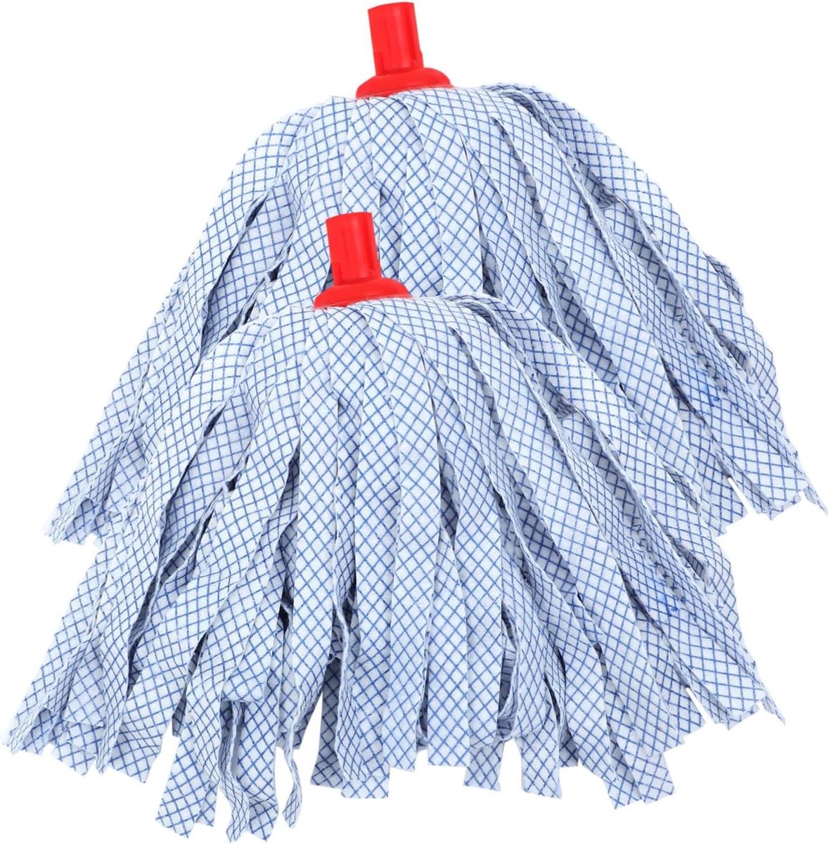 Mop Vervangingskop - Dweilkop Set - Vloeren Reinigen - Machine Wasbaar - 2 Stuks - Willekeurig