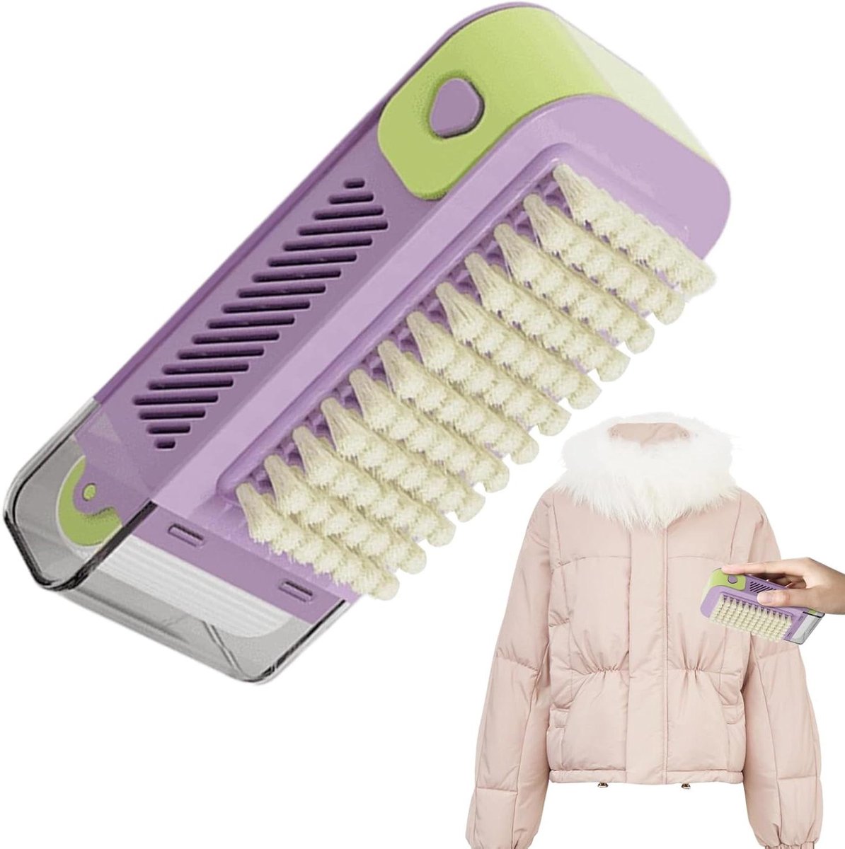 Zeepbakje met Roller - Wasbakje Houder - Reizen en Kamperen - Geïntegreerd Reinigingssysteem - 17.5 cm Lengte - Paars