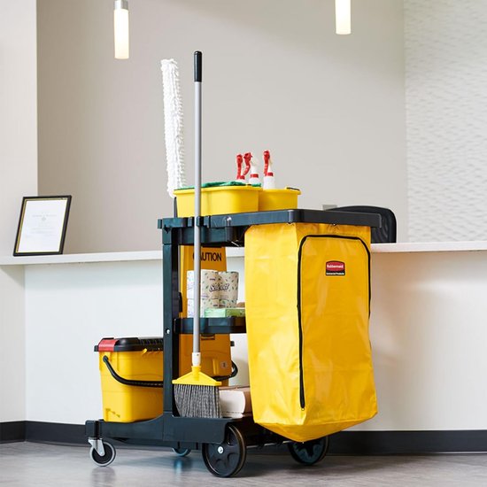 Professionele Schoonmaakwagen met Hoge Capaciteit voor Onderhoud — afbeelding 4