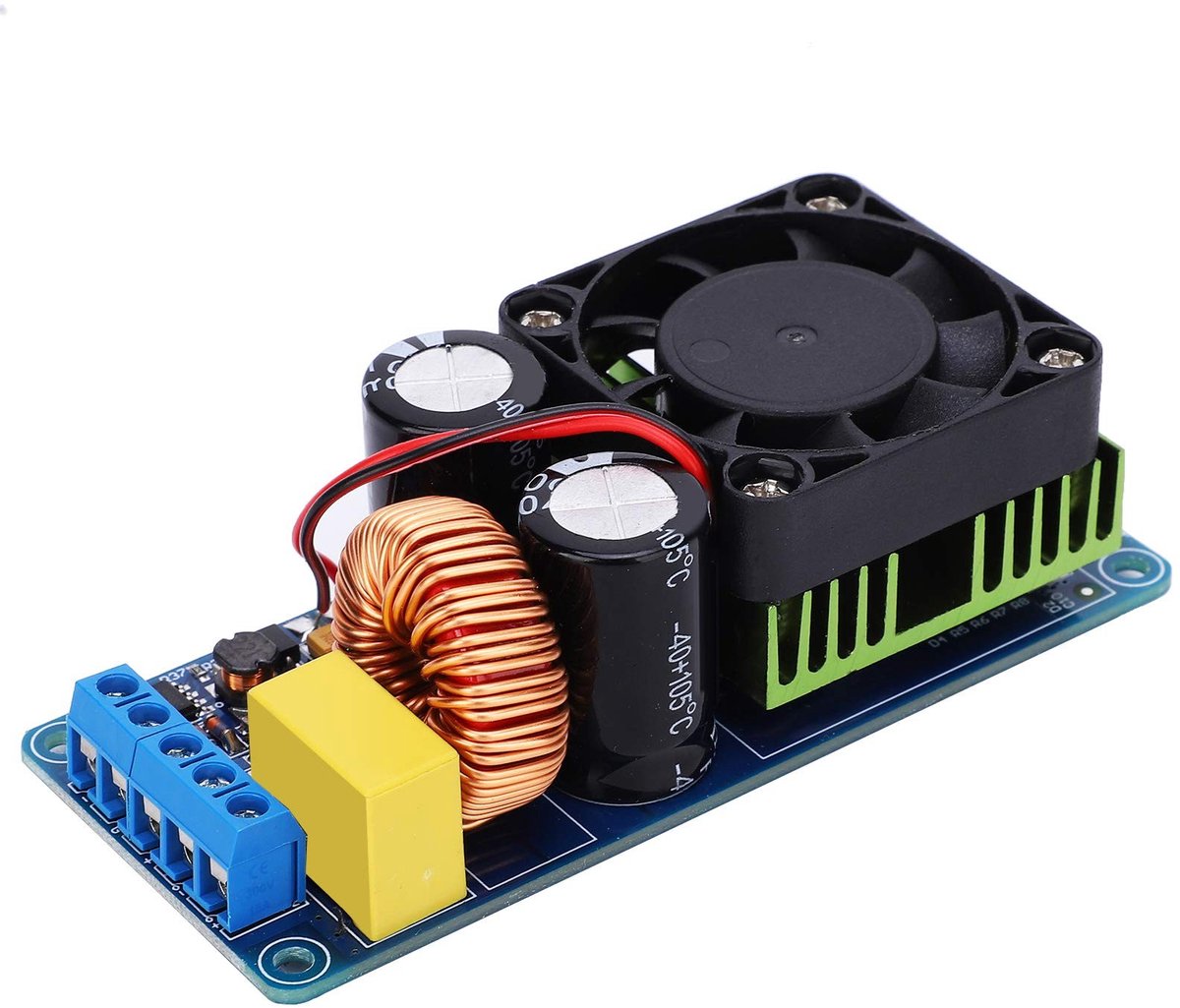 ONF3 - Digitale Versterker Module - High Frequency - Speaker Bescherming - 500W - Geluidssysteem - IRS2092S - Power Amplifier - DC58-70V