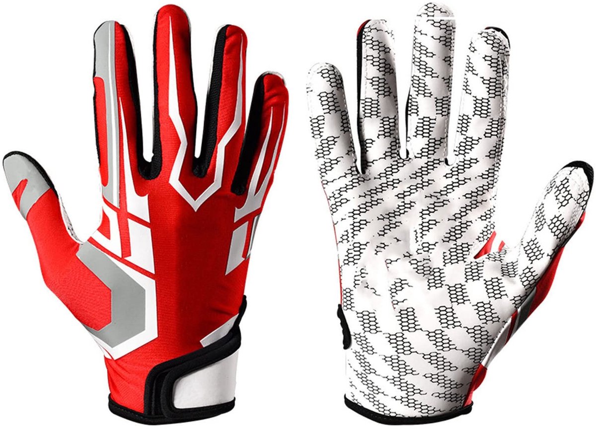 ONF3 - Binnenhandschoenen - Antislip - Comfortabel - Unisex - Blessurepreventie - Ademend en elastisch - Geschikt voor American Football en honkbal