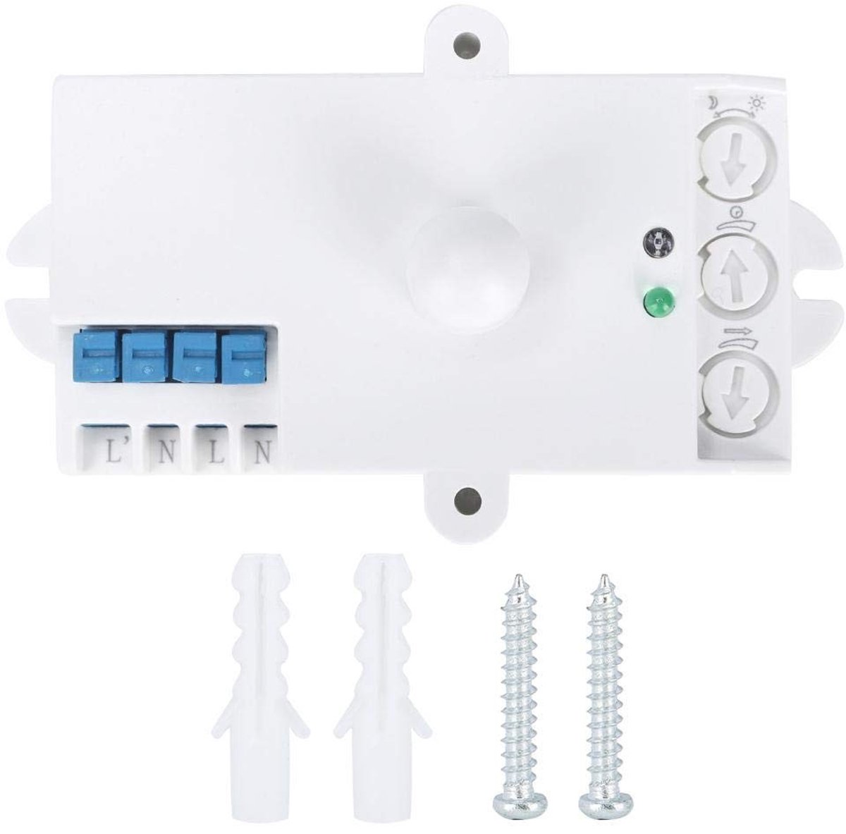 aladdien - Beweegsensor Lichtschakelaar - Ideaal voor Thuisgebruik - Draadloze technologie - Beweegdetectie - Energiezuinig - Verlichting - Geschikt..