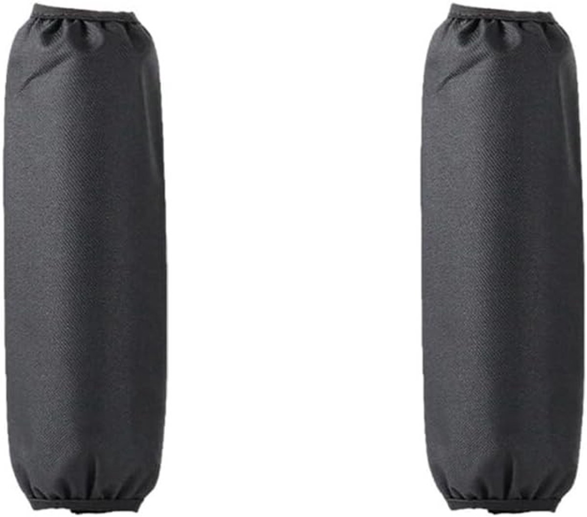 aladdien - Achter Schokdempers - Beschermcovers - Nylon - Zwart - Stofbescherming - Geschikt voor Motorfiets en Scooter - 27 cm en 35 cm