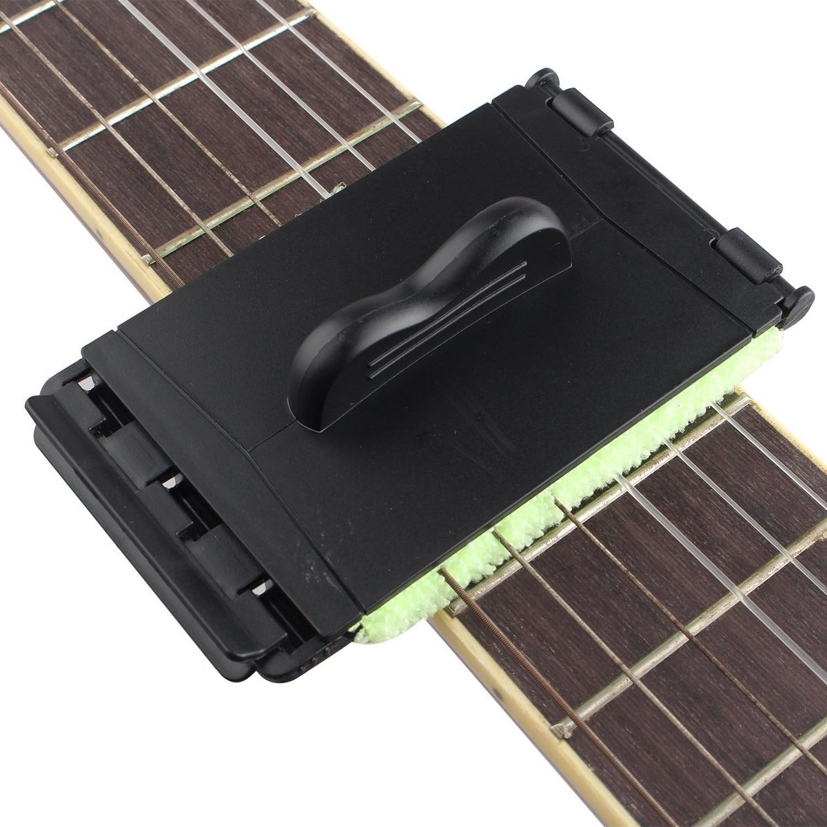 NTH products- String Cleaner - Duurzaam Onderhoud - Gitaar/Mandoline/Ukulele - Ergonomisch Handvat - Krasvrije Microvezel - Verlengt Levensduur Snaren - Gitaarsnarenreiniger