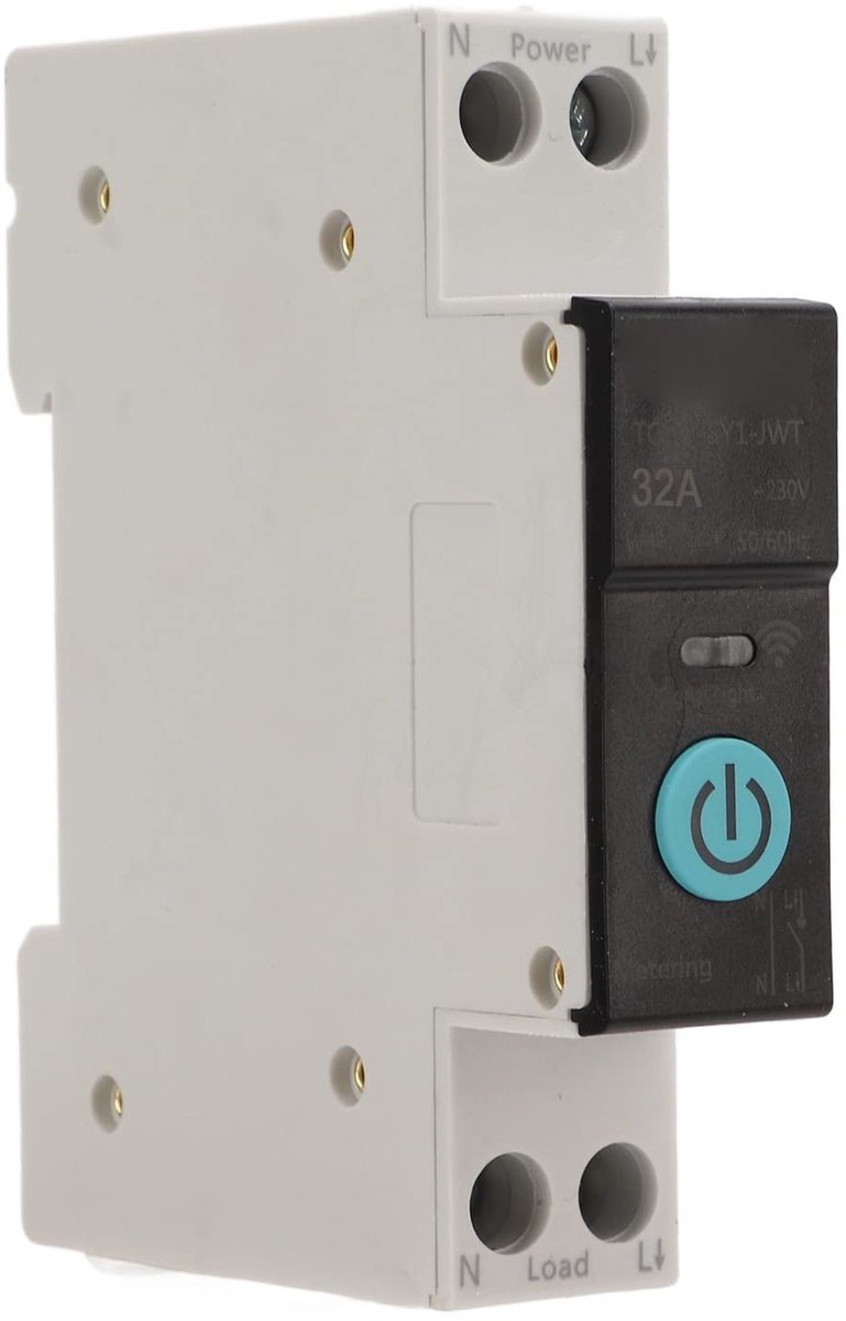 ONF3 - WiFi Slimme Energie Monitor - Timing Modi - Draadloze Bediening - Compact - Huishoudelijke Apparaten - Energiebeheer - Slimme Thuisoplossing