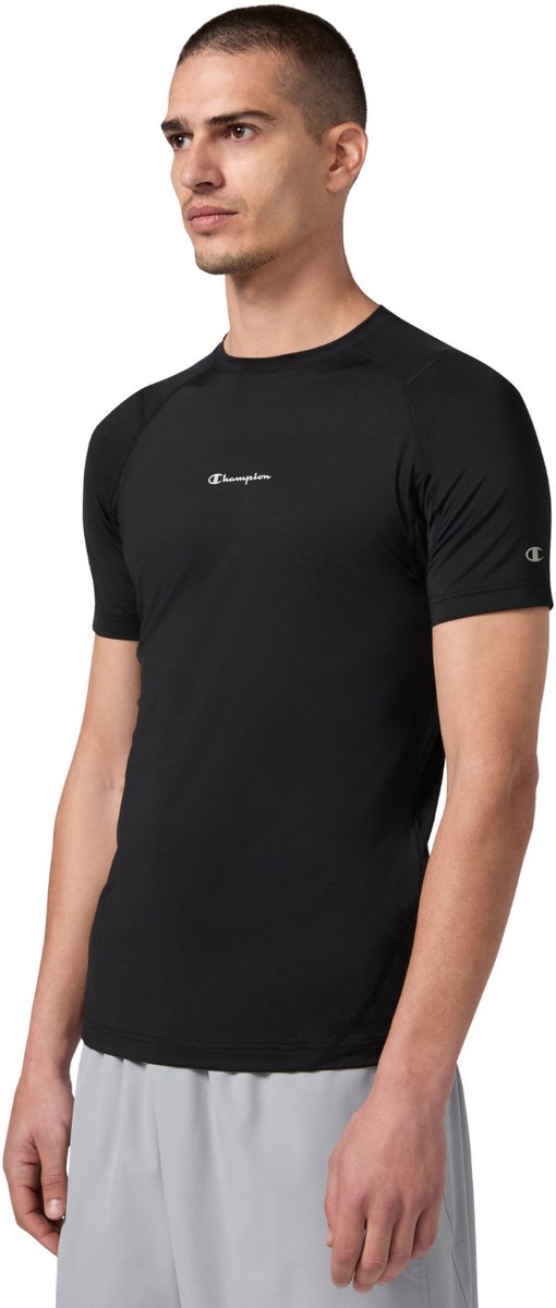 Champion T-shirt Heren SS Tee Zwart