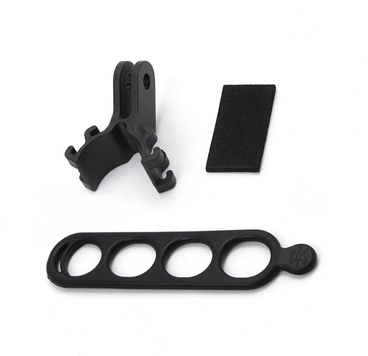 Verlengstuk Geschikt voor fietscomputerhouder — Lampclip, GoPro-compatibele interface, adapter Geschikt voor zaklamp / startnummer — Fietsaccessoire