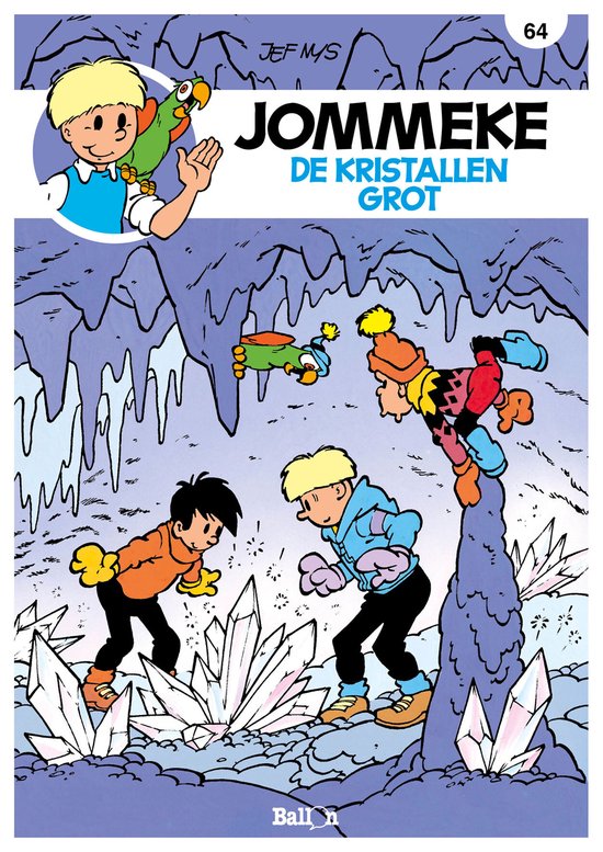 Foto: Jommeke 64 de kristallen grot