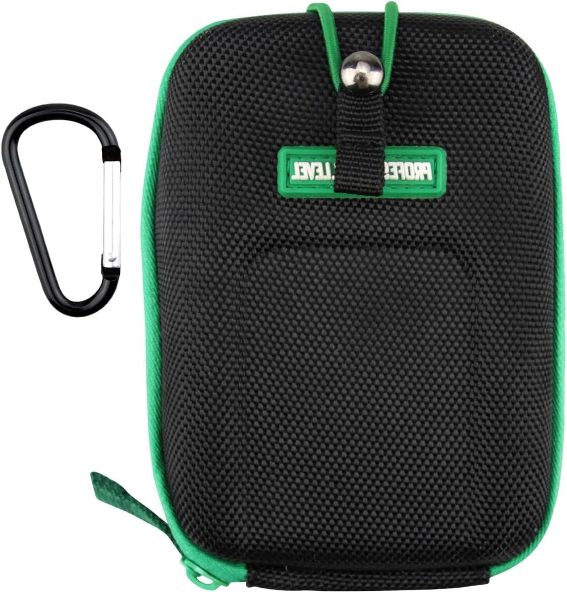 Afstandsmetertas - Opbergtas - Buitenactiviteiten - Schokbestendig EVA - 15 x 12 x 9 cm - Groen