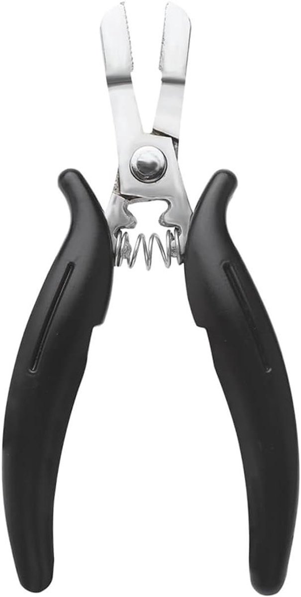 Extensions Tang - Haar Klem - Extensions Verwijderen - Ergonomisch Handvat - 20x8x2 cm - Zwart