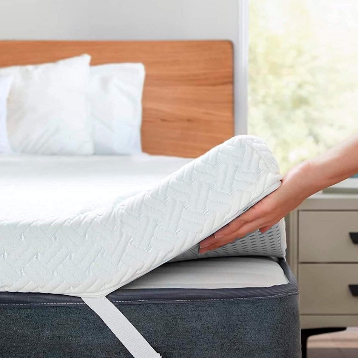 Traagschuim Topmatras 135x200 CM met Geringe Drukverdeling voor Ultiem Slaapcomfort