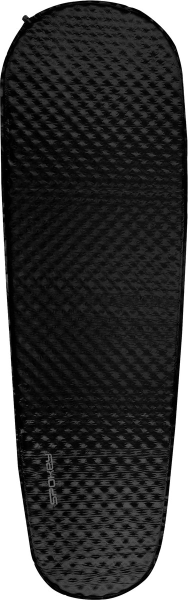 Spokey RAMBLER Slaapmat - Zwart - 180 x 50 cm x 3 cm - Zelf-opblazend - R-Value 3.6