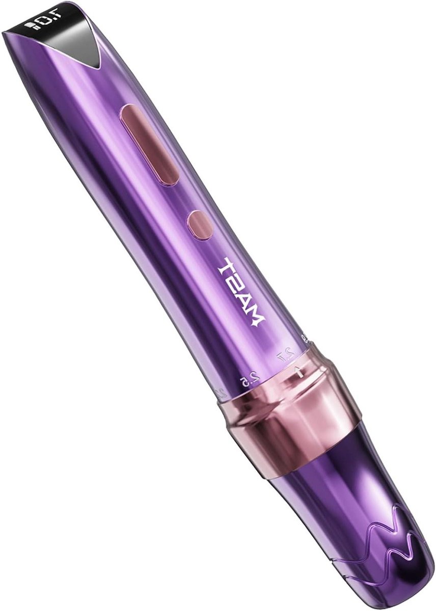 Draadloze Tatoeage Pen - Rotary Machine - Permanente Make-up - Verstelbare Slag - 121g Gewicht - Zwart