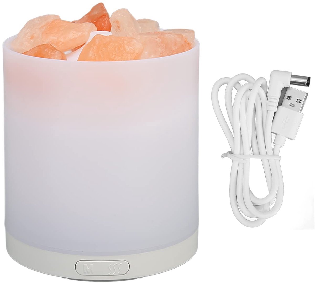 aladdien - Essentiële Olie Diffuser - Luchtbevochtiger - Kleurrijke Nachtlamp - Wit - Aromatherapie - Gezonde Lucht - Thuis - Kantoor