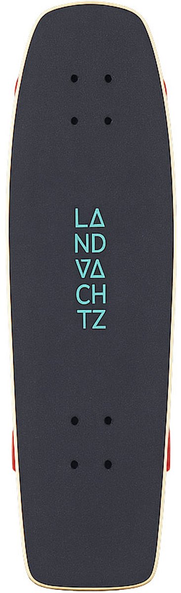 Landyachtz Dinghy 28.5 Cruiser Coffin Stealth Card Zwart