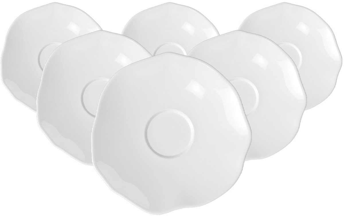 Espressountertassen Pura ø 11,6 cm Set van 6