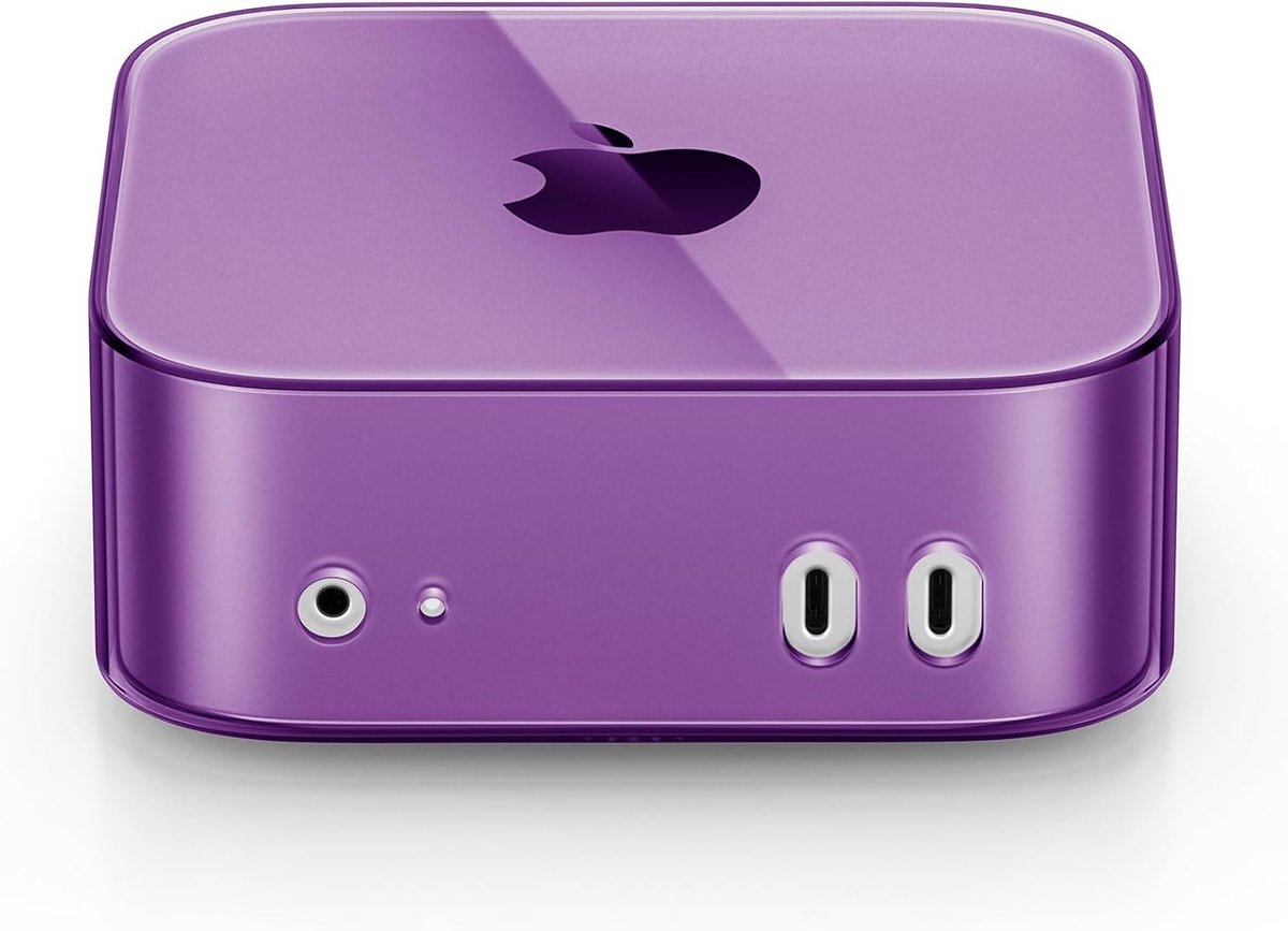 Beschermhoes voor Mac mini M4/M4 Pro van TPU, Schokbestendig, Lichtgewicht en Duurzaam