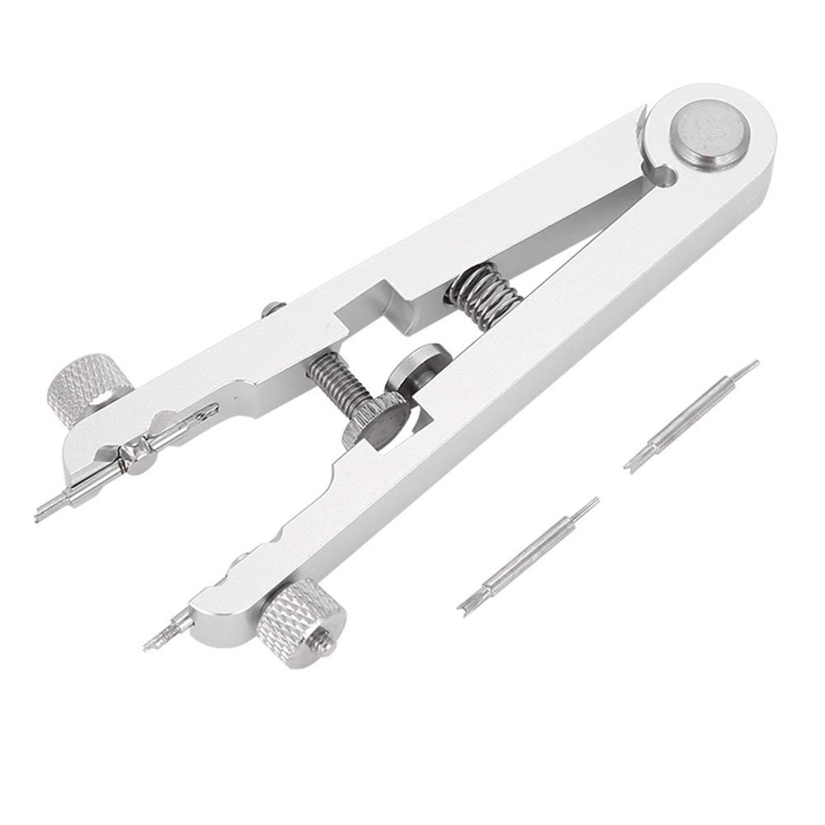 Allecto - Veerstangtang - Horlogeband Verwijder Tool - Universele Pin Vorken - Compact Formaat - Horloge Reparatie Gereedschap - Geschikt voor Al
