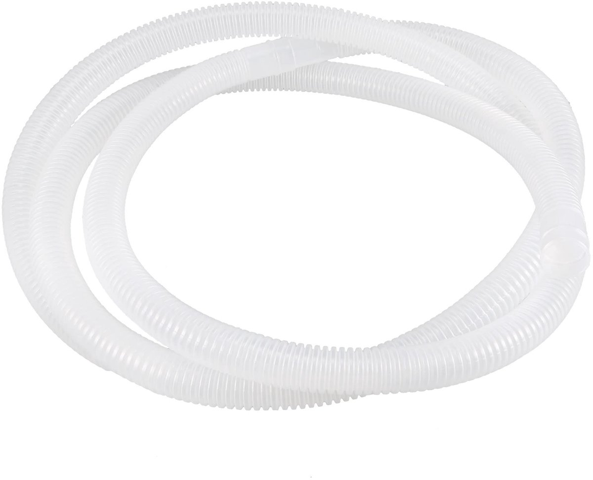 Afvoerslang voor Airconditioner - Kunststof, Wit - 2m, 15mm x 16mm