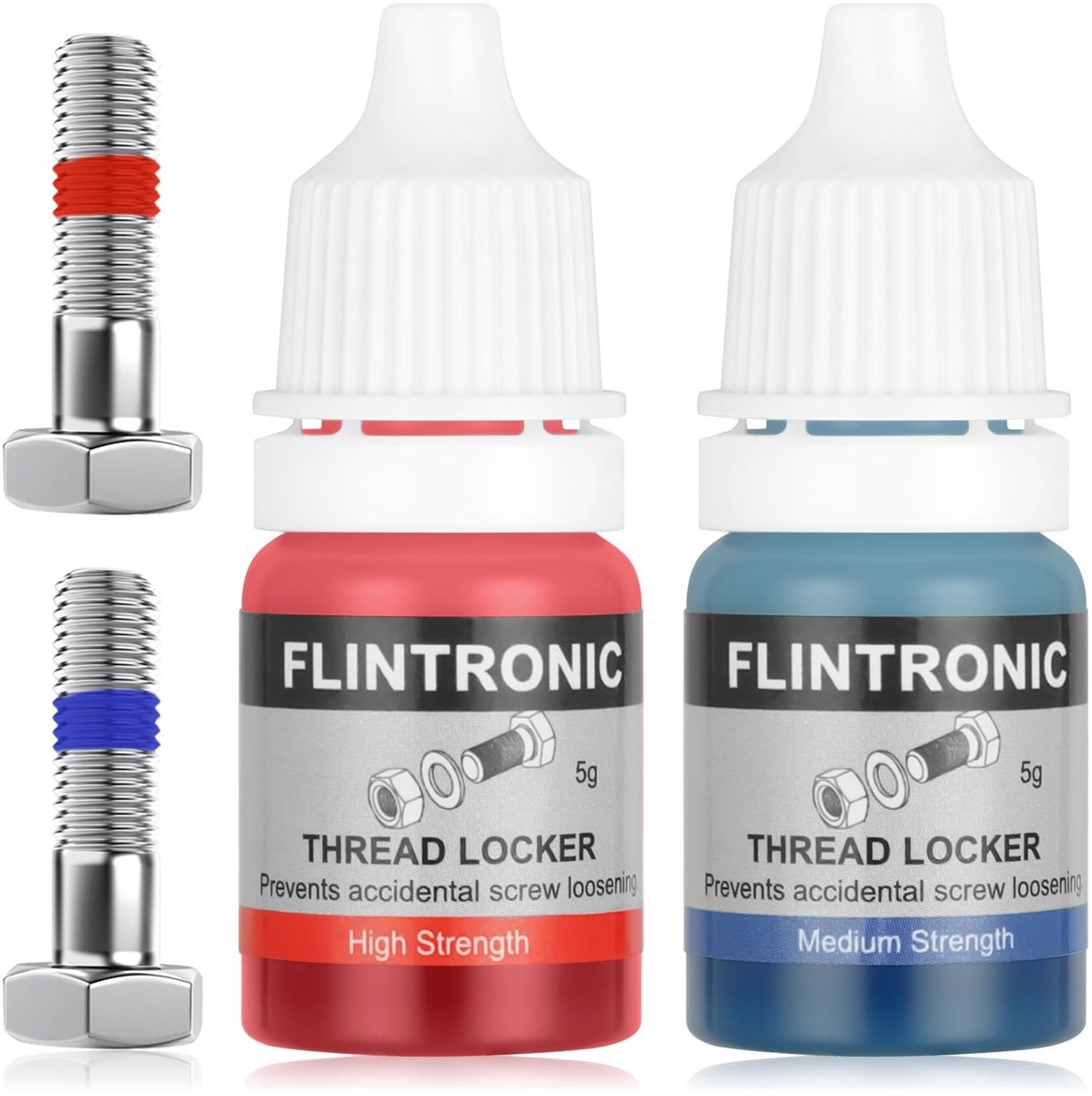 Allecto - Remnet Lijm - 10 ml Medium Sterkte - Corrosiebestendig en Vibration Proof - Perfect voor Diverse Toepassingen - Sterk en Betrouwbaar - Ge..