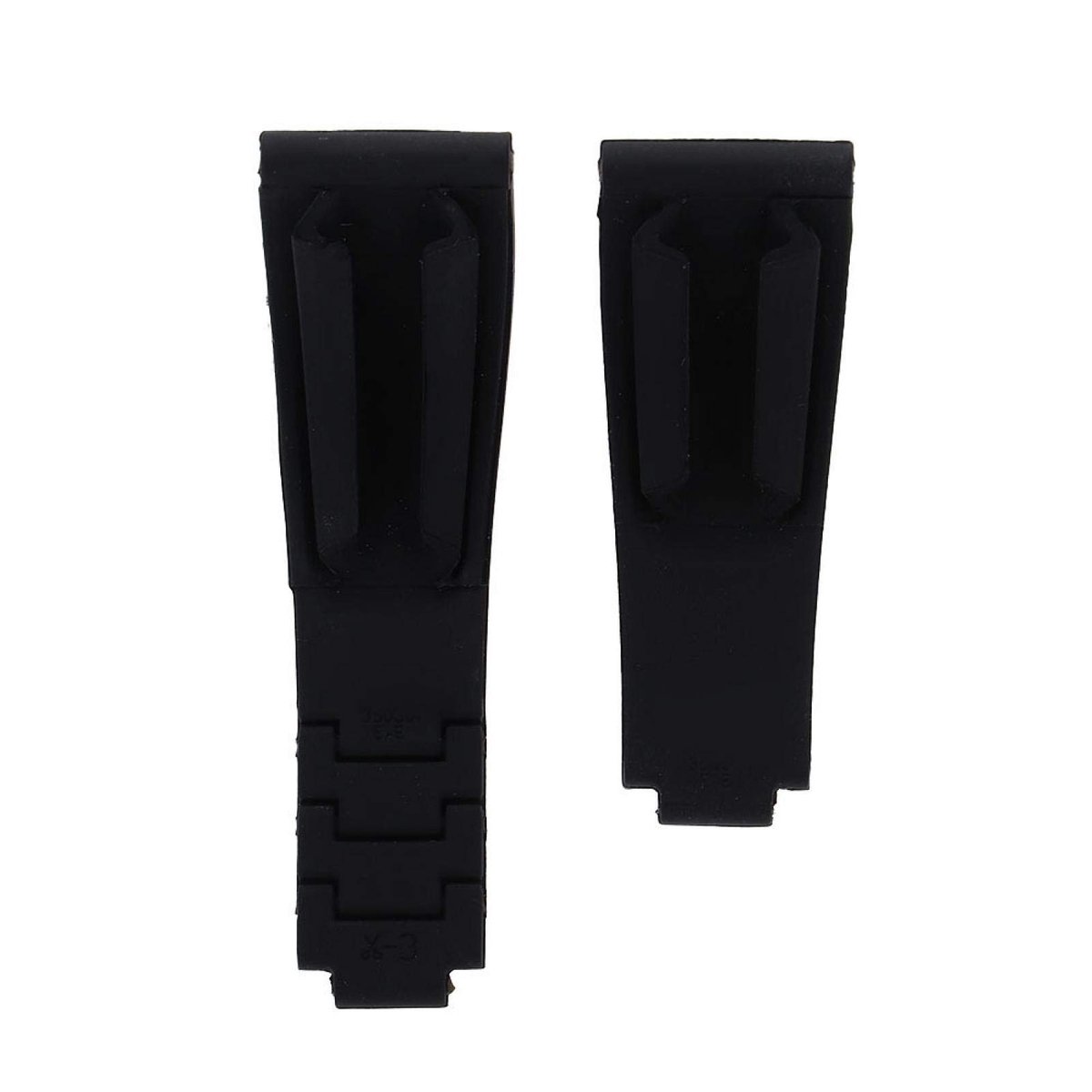 Allecto - Horlogeband - Zweetbestendig - Ultraduurzaam - Standaardformaat - Siliconen - Voor Submariner Watch - 3 Stuks
