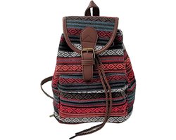 Allecto - Rugzak - Casual - Vintage - Bohemian - Reis - Kleine tassen - Nationale wind - Geweven - Emmer tas - Muntportemonnee - Accessoires - Bohe...