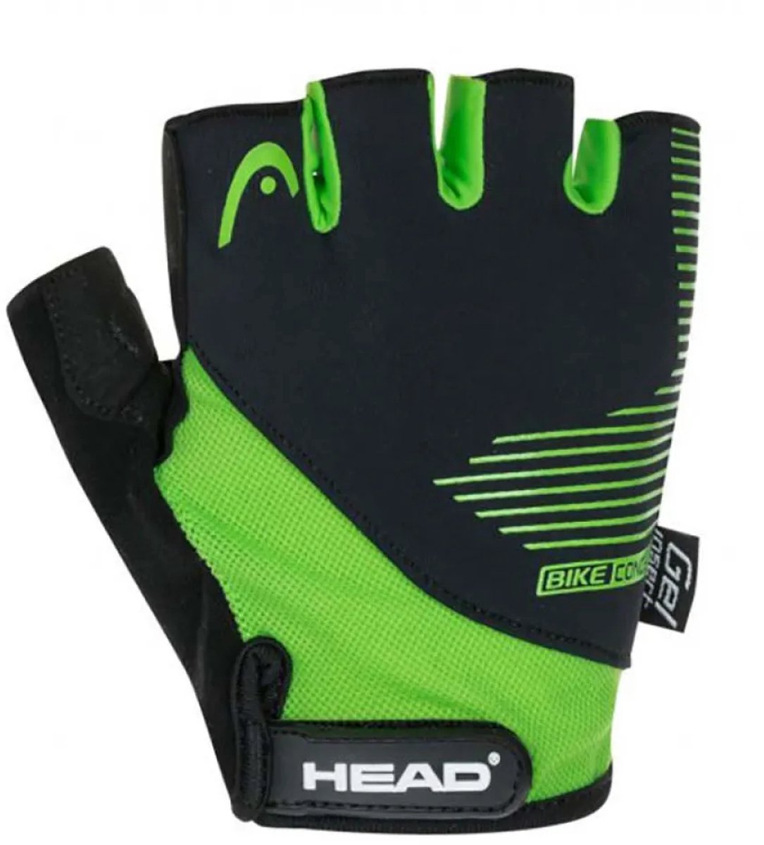 Head Bike 7045 Korte Handschoenen Groen,Zwart M Man