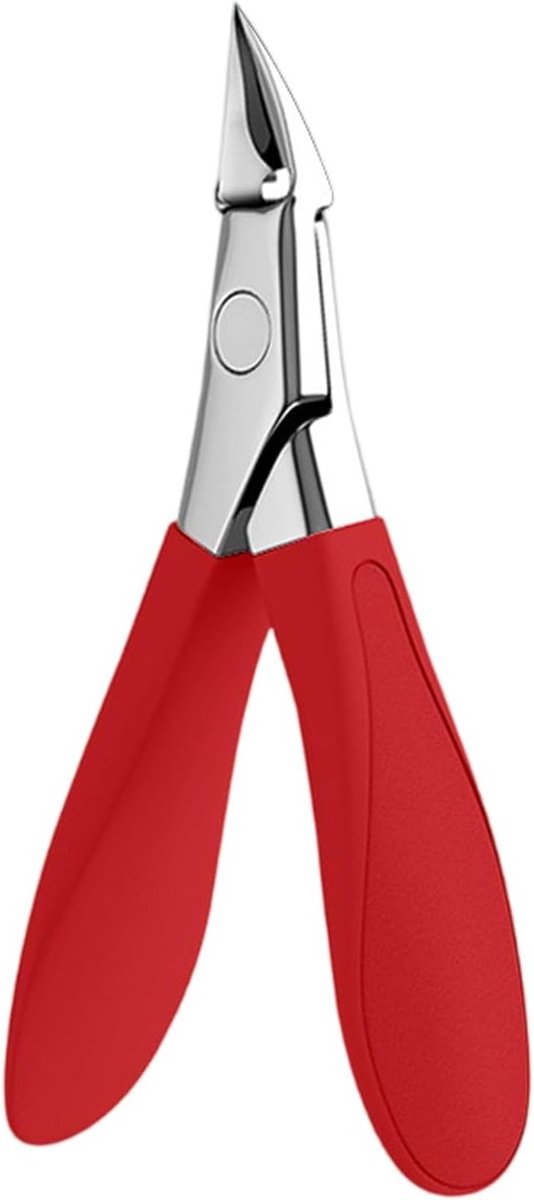 Professionele Nagelknippers voor Dikke en Ingegroeide Teennagels, RVS Pedicure Scharen met 30° Hoekige Blade voor Nauwkeurig Knippen en Verzorging van Harde Nagels, 9.5 cm