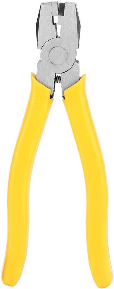 Vouwbare Pliers met V-groef en Notch Cutter - 8 Inch Aluminium Frame voor Precisiewerk en Klusprojecten