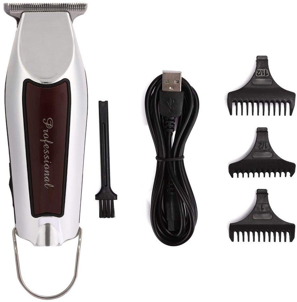 aladdien - Haartrimmer - Oplaadbare elektrische haarclipper - Professionele grooming kit - Compact en gebruiksvriendelijk - Voor precisie en gemak -..