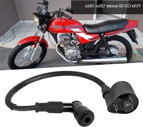 Vervangingsontsteking voor Motorfiets, 12V DC Ontstekingsspoel, Geschikt voor CG125 en Andere Modellen van Merkloos — afbeelding 2