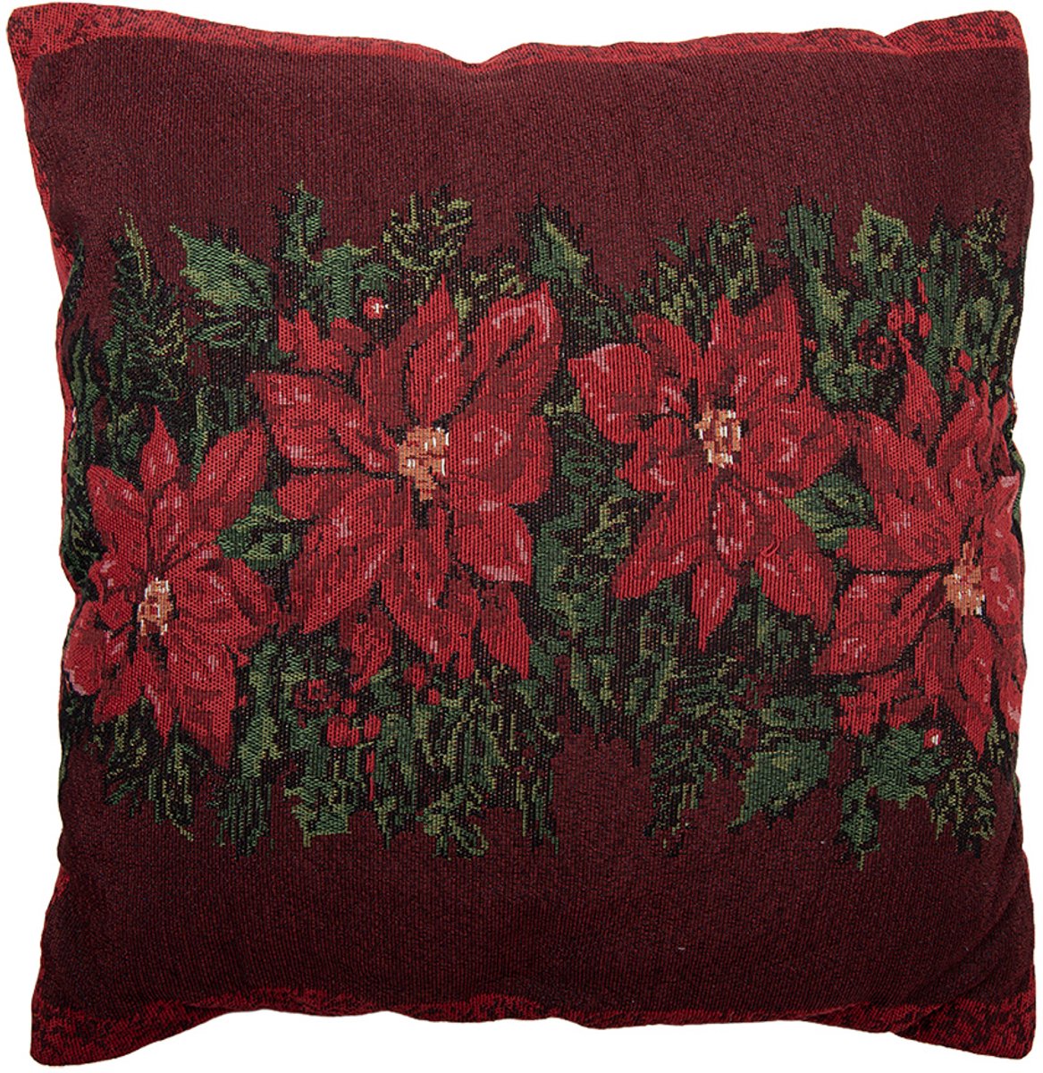 Clayre & Eef Sierkussen 45x45 cm Rood Polyester