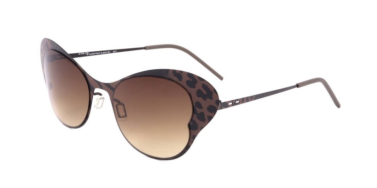 Italia Independent MOD 0216 I THIN METAL Zebraffa 50/19/140 WOMAN Zonnebrillen