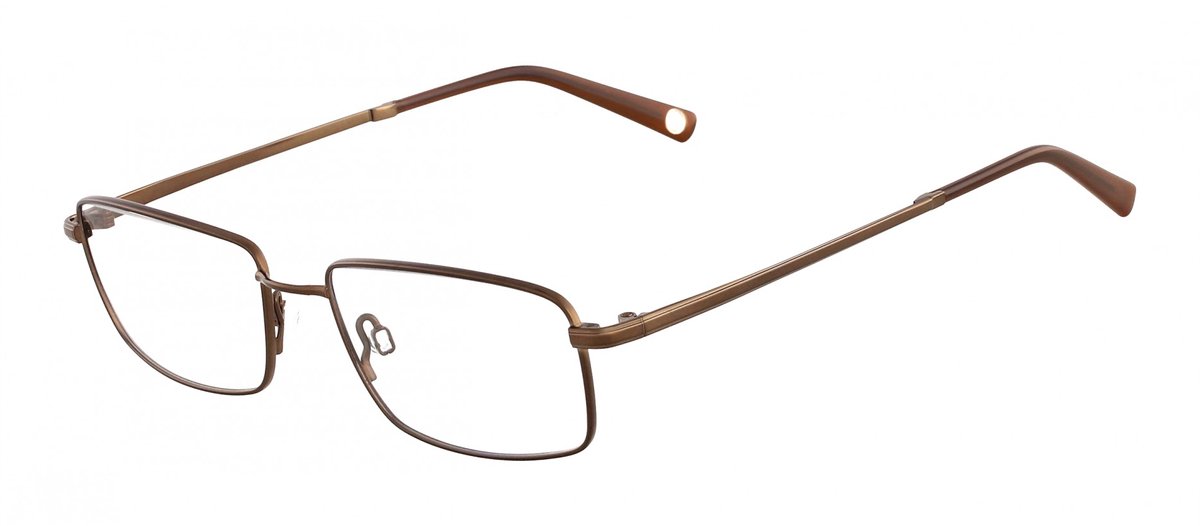 Flexon FLEXON BENEDICT 600 Shiny brown 53/17/140 MAN Brilmonturen