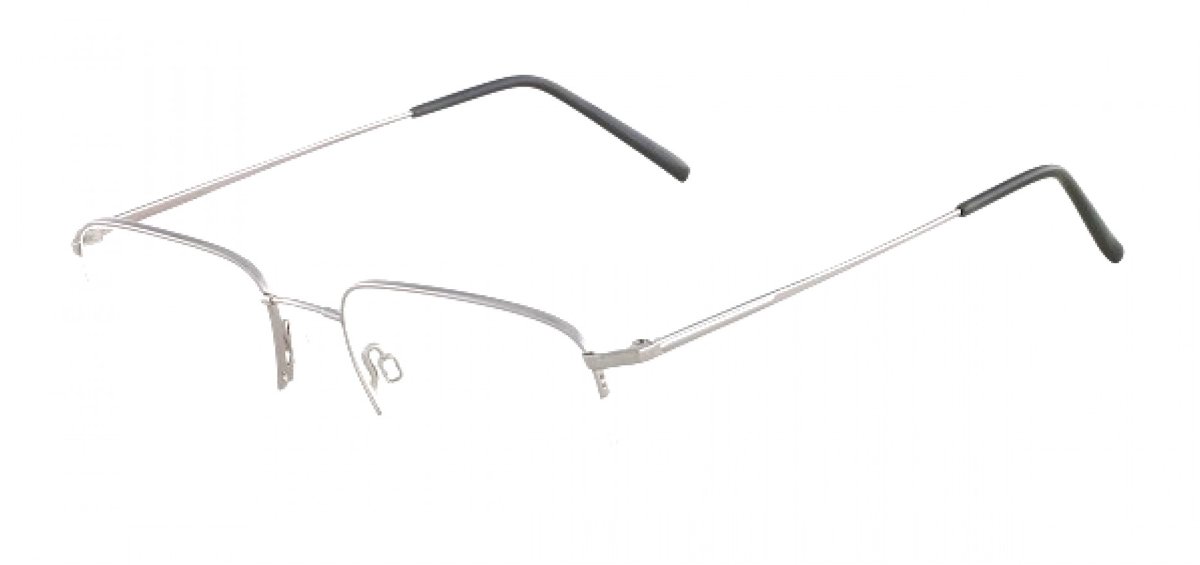 Flexon FLEXON 606 Light gunmetal 54/19/140 MAN Brilmonturen