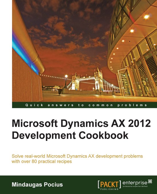 Microsoft Dynamics AX 2012 Development Cookbook - cover