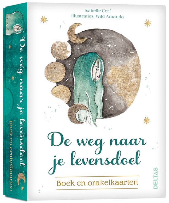 De weg naar je levensdoel - Boek en orakelkaarten - cover