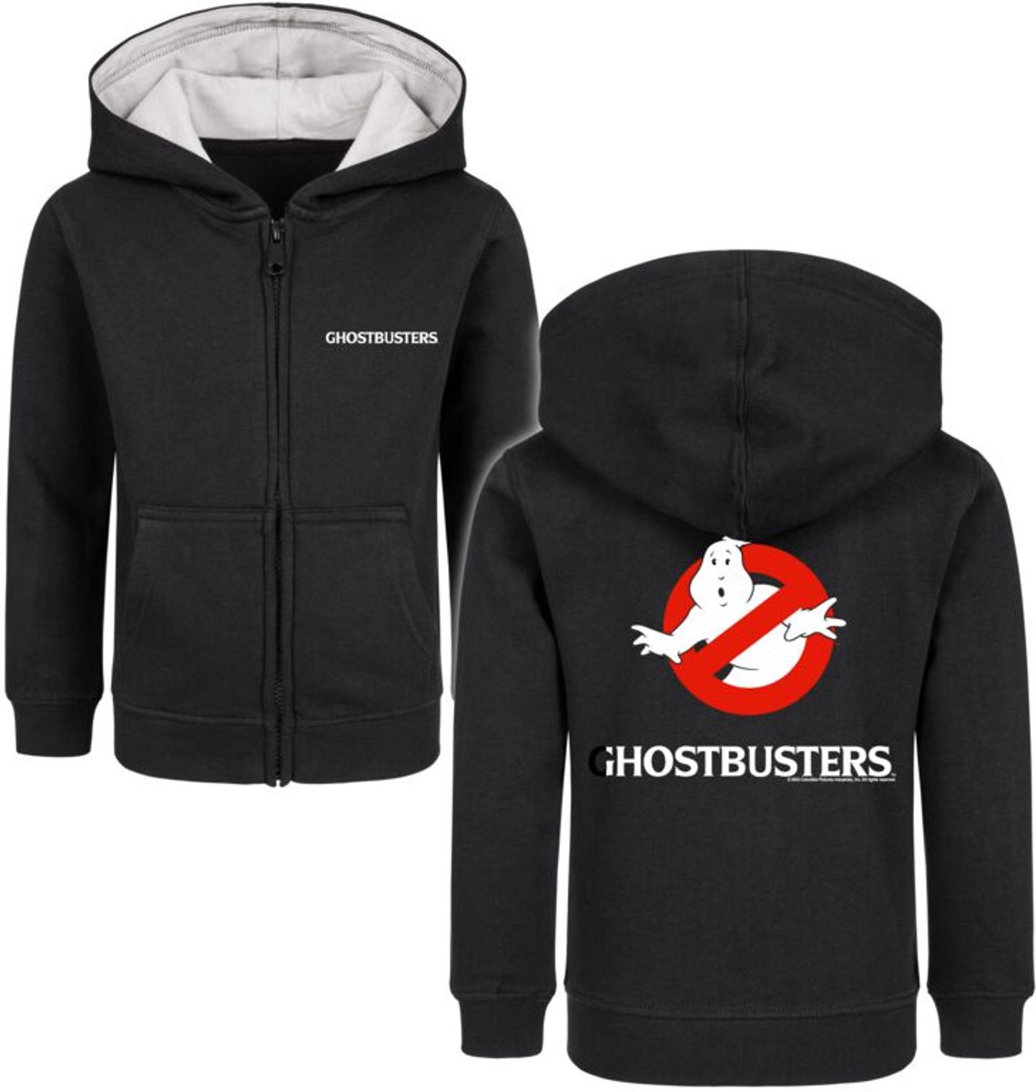 Ghostbusters Metal-Kids - Logo Unisex Kinder vesten - zwart - 104