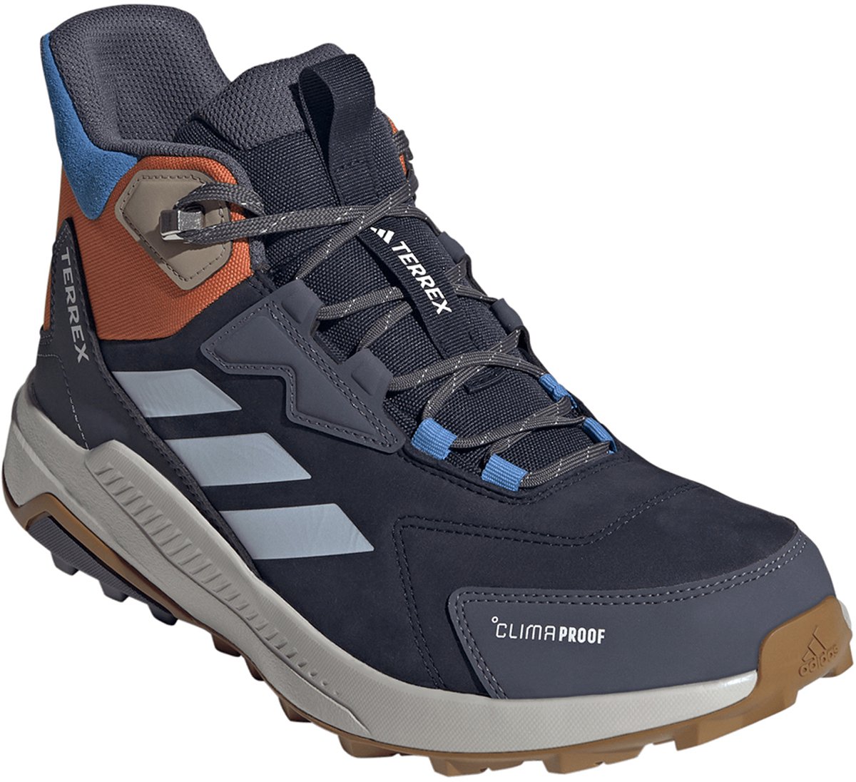 Adidas TERREX ANYLANDER MID LEA C herenwandelschoenen wandelschoen van leer KH8878 Bont