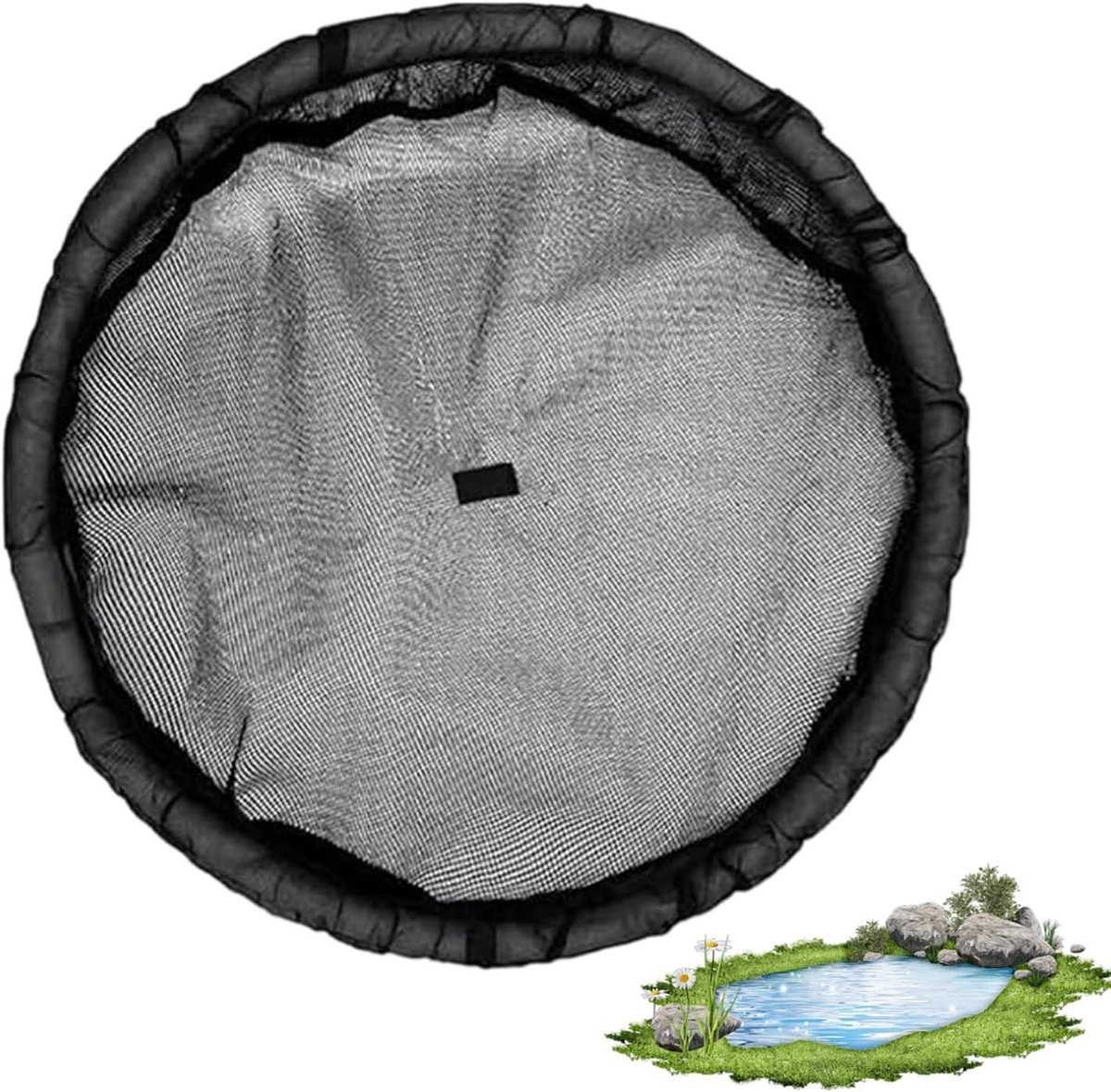 Vijverplantenpot Drijvend - Drijvend Eiland - Planten Verzorgen - Fijnmazig Net - 45x45 cm - Groen