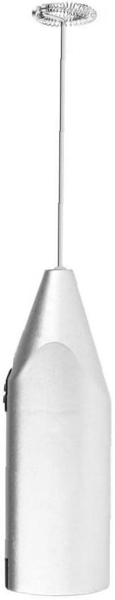Melkschuimer Klopper - Espresso Maker - Cappuccino's Maken - Voedselkwaliteit RVS - 3.6x2.5x20cm - Zilver