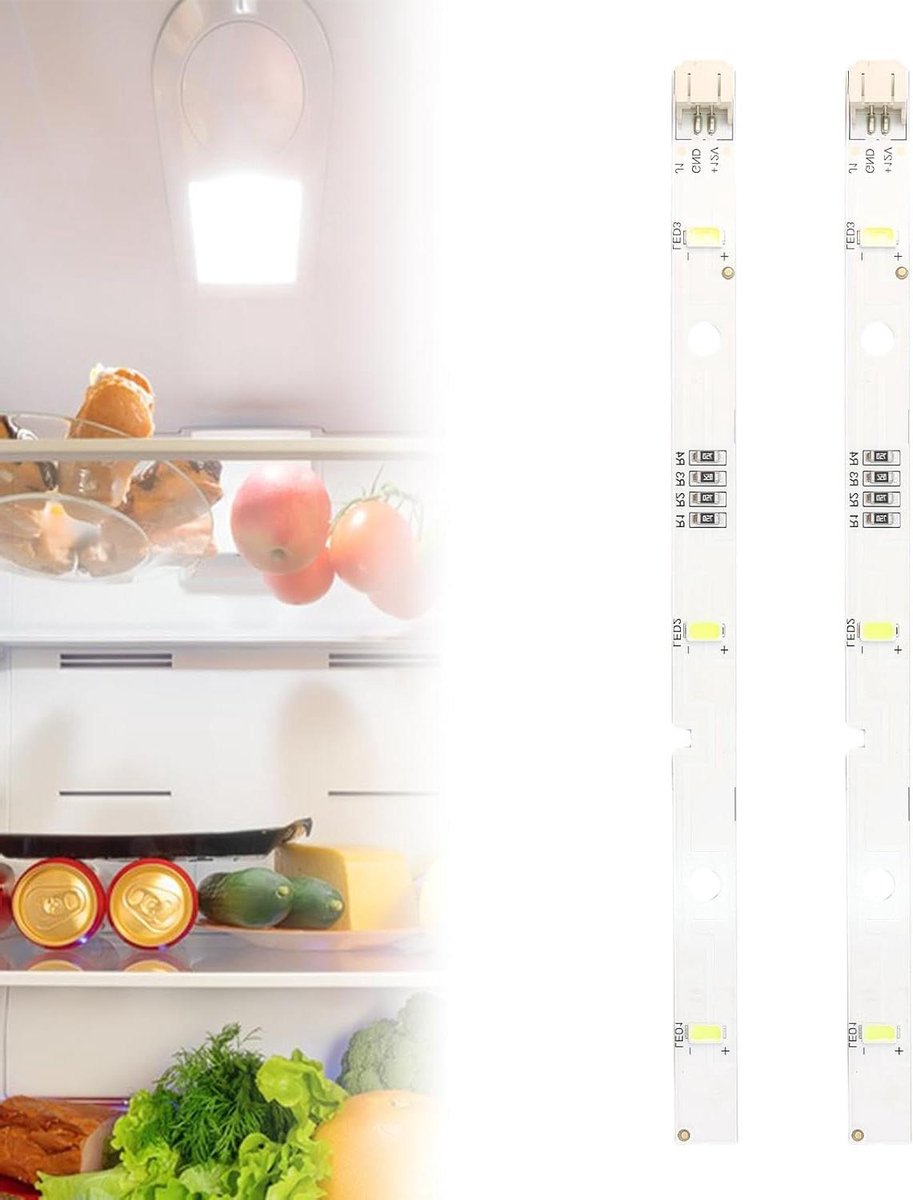 LED Verlichting Set - Vervangende Lampen - Koelkast Verlichten - Energiezuinig Ontwerp - 16 cm Lengte - Wit