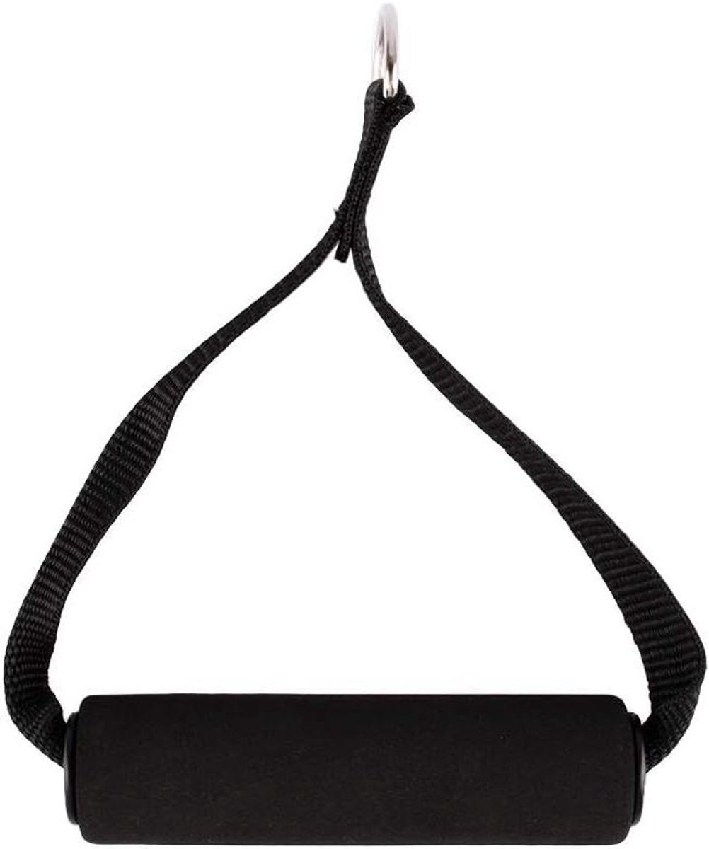 Fitness Handgrepen - Kracht Training - Spier Opbouw - Comfortabele Grip - 12.3 cm Handvat - Zwart