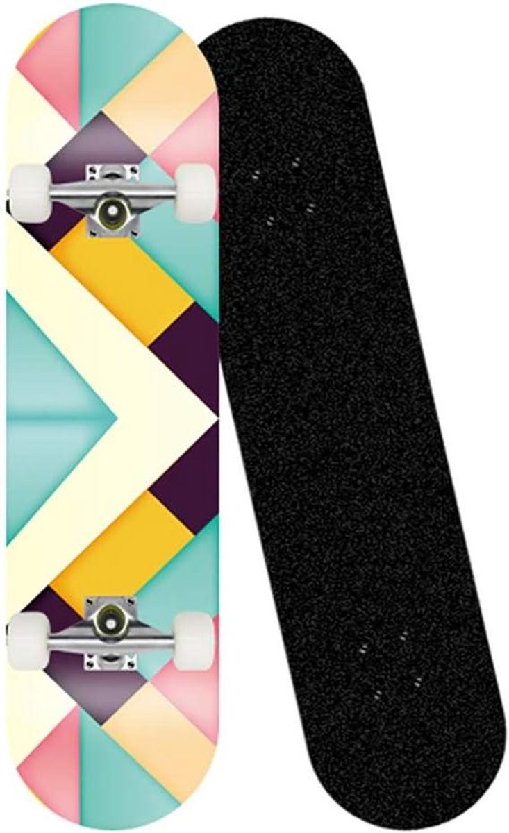 Skateboard Cruiser Board Tricks en Skatepark Dubbel Kick Concave 31 x 8 inch H