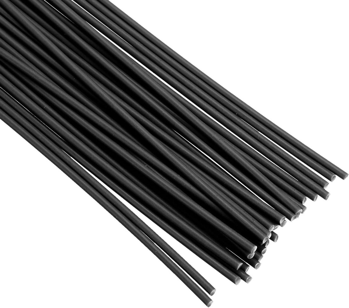 Kunststof Lasstaven - PP Strips - Kunststof Reparatie - Goede Lasbaarheid - 30 Stuks - Zwart