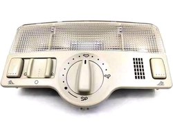Dak Leeslamp - Interieurlamp Schuifdak - Noodverlichting Auto - Hoge Kwaliteit Plastic - 100x50x20 cm - Beige